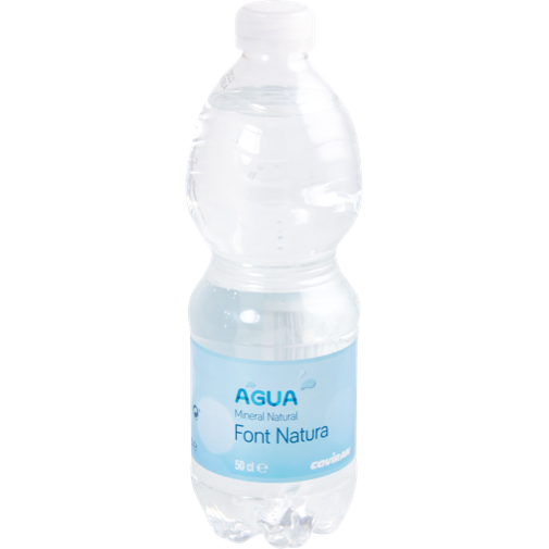 Agua natural mineral 50 cl