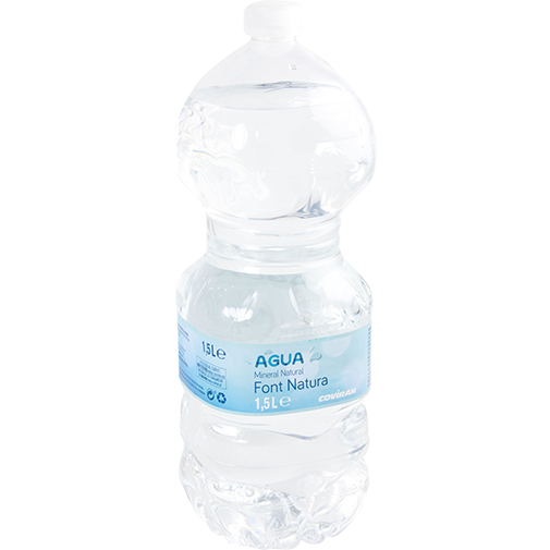 Agua natural mineral 1,5 L