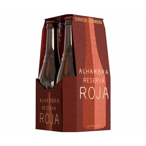 ALHAMBRA RESERVA ROJA Cerveza pack de 4 uds. x 33 cl