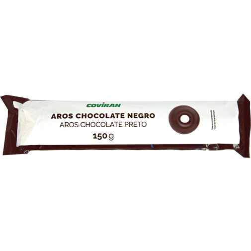 Copia de AROS Galletas de chocolate negro COVIRAN 128 g