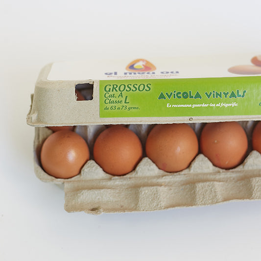 AVÍCOLA VINYALS Huevos frescos grandes 12 unidades