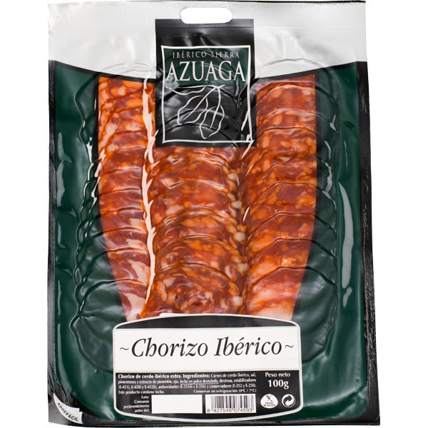 SIERRA DE AZUAGA Chorizo ibérico extra en lonchas sin gluten