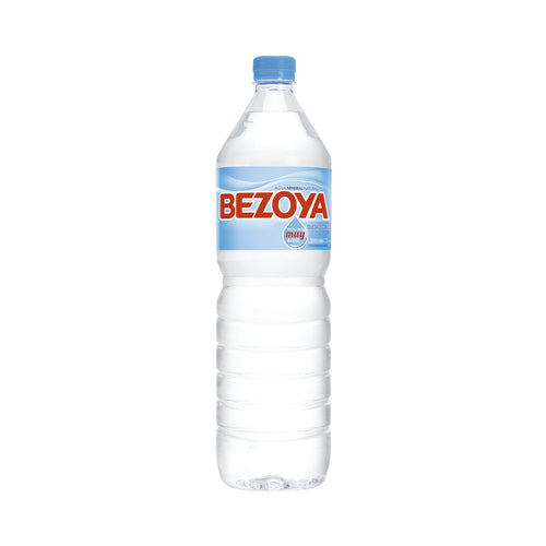 BEZOYA Agua mineral botella de 1,5 L