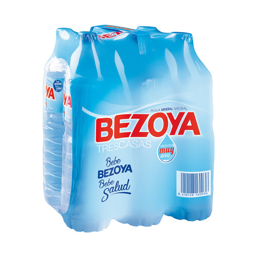 BEZOYA Agua mineral pack de 6 uds. x 1,5 L