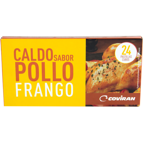 COVIRAN Caldo de pollo 24 pastillas