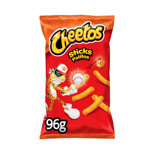 CHEETOS Snack de palitos de maíz con sabor a queso y ketchup de Matutano CHEETOS Sticks