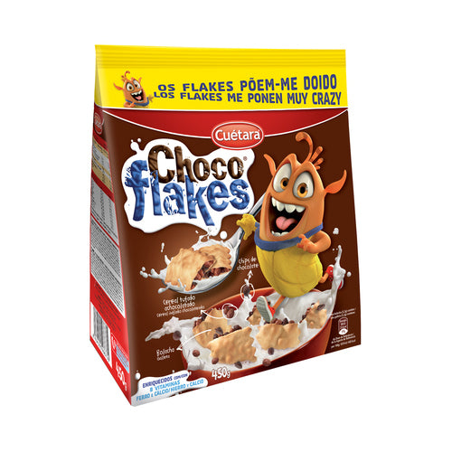 CHOCO FLAKES Galleta con arroz inflado chocolateado