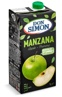 DON SIMON Zumo de manzana brick de 1 L