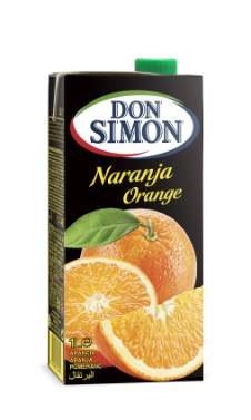 DON SIMON Zumo de naranja brick de 1 L