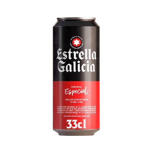 ESTRELLA GALICIA Especial cerveza lata 33 cl