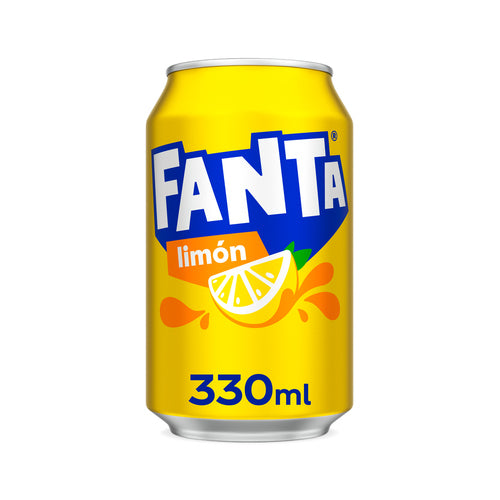 FANTA Refresco de limón lata de 33 cl