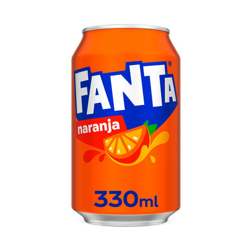 FANTA Refresco de naranja lata de 33 cl