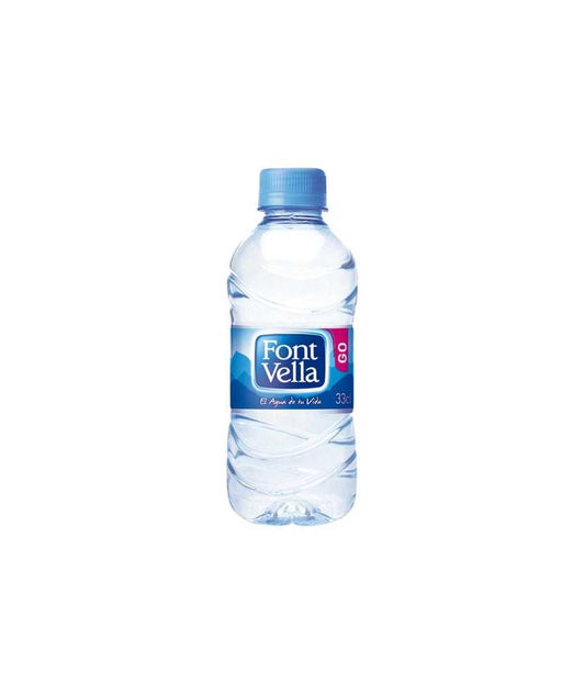 FONT VELLA Agua mineral botella de 33 cl