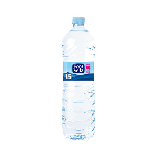 FONT VELLA Agua mineral botella de 1,5 L