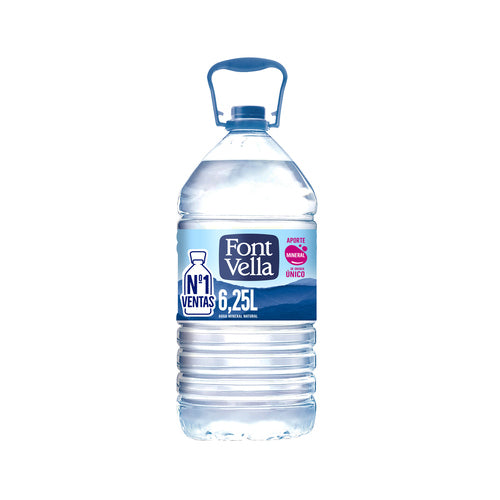 FONT VELLA Agua mineral garrafa de 6,25 L