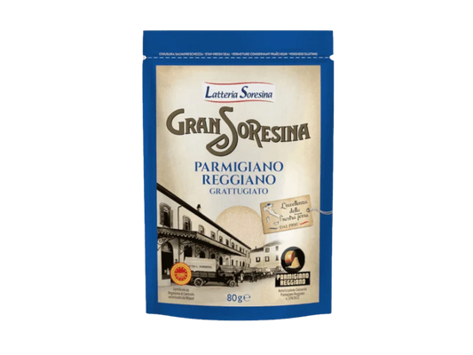 GRAN SORESINA Queso rallado Parmigiano reggiano 100 g