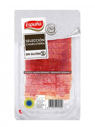 ESPUÑA Selección charcuteria jamón serrano bodega