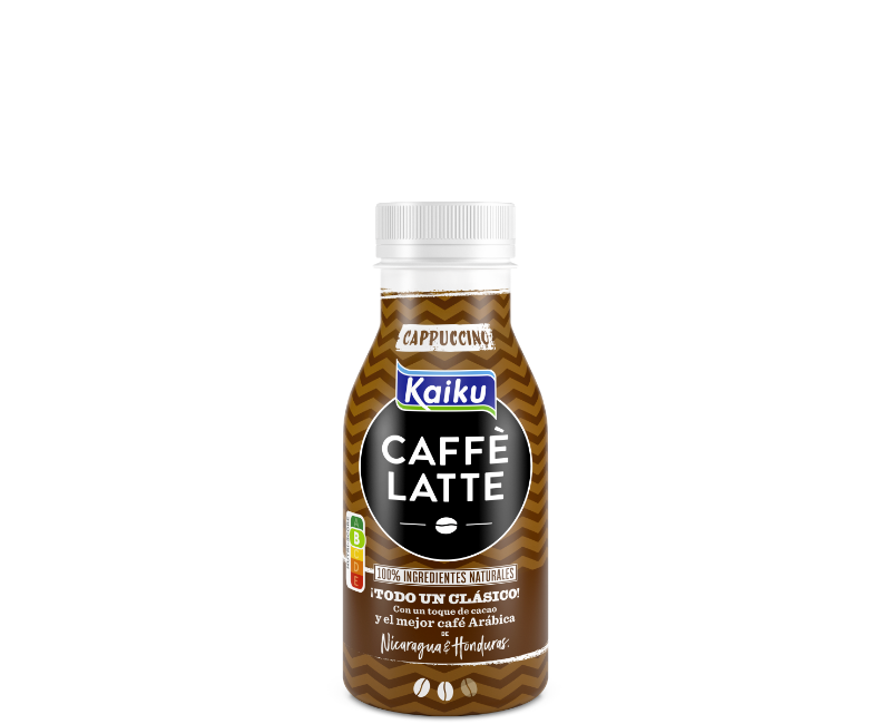 KAIKU Cappuccino Caffé Latte bebida láctea de café arábica  220 ml