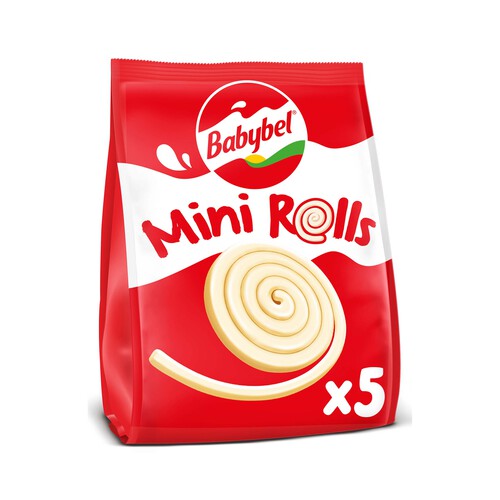 BABYBEL Quesitos tiernos enrollados BABYBELMINI ROLLS 5 uds