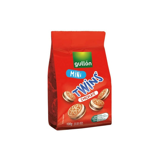 GULLÓN Mini galletas twins chocolate