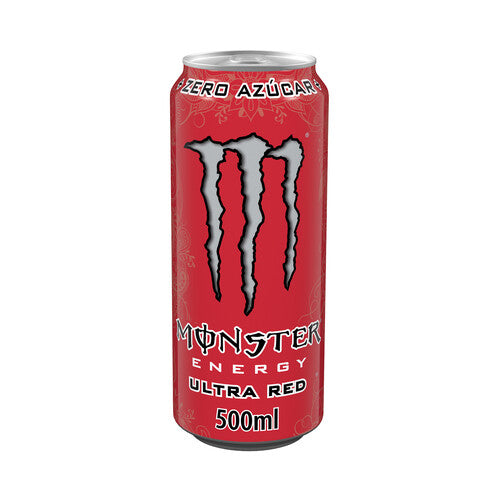 MONSTER Ultra red Bebida energética sin azúcar lata de 50 cl