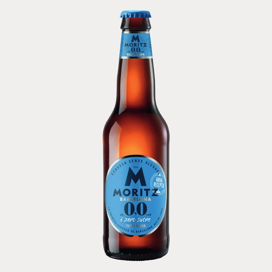 MORTIZ Barcelona cerveza sin alcohol ni azúcar botella de 33 cl