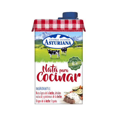 CENTRAL LECHERA ASTURIANA Nata líquida (18% materia grasa) para cocinar  500 ml