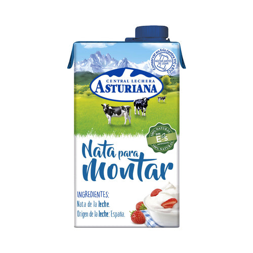 CENTRAL LECHERA ASTURIANA Nata líquida (38 % de materia grasa y 100% natural) para montar 500 ml