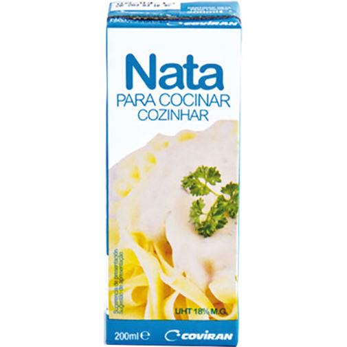 COVIRAN Nata para cocinar, ligera 200 ml