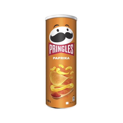 PRINGLES Patatas con forma de teja PRINGLES PAPRIKA bote de 165 g