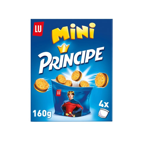 PRÍNCIPE Mini Galleta rellenas de chocolate pack 4 uds. 40 g