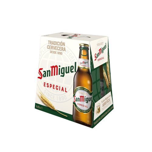 SAN MIGUEL Cerveza pack 6 uds. x 25 cl