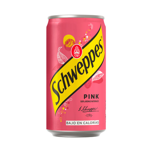 SCHWEPPES Tónica Pink lata de 25 cl