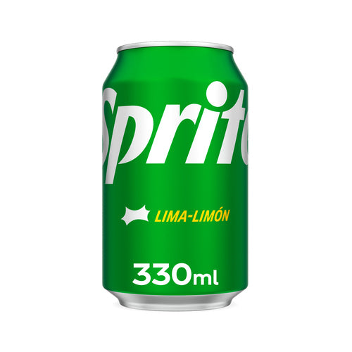 SPRITE Refresco de lima limón bajo en azúcar lata de 33 cl