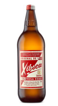 XIBECA Cerveza suave botella 1 L